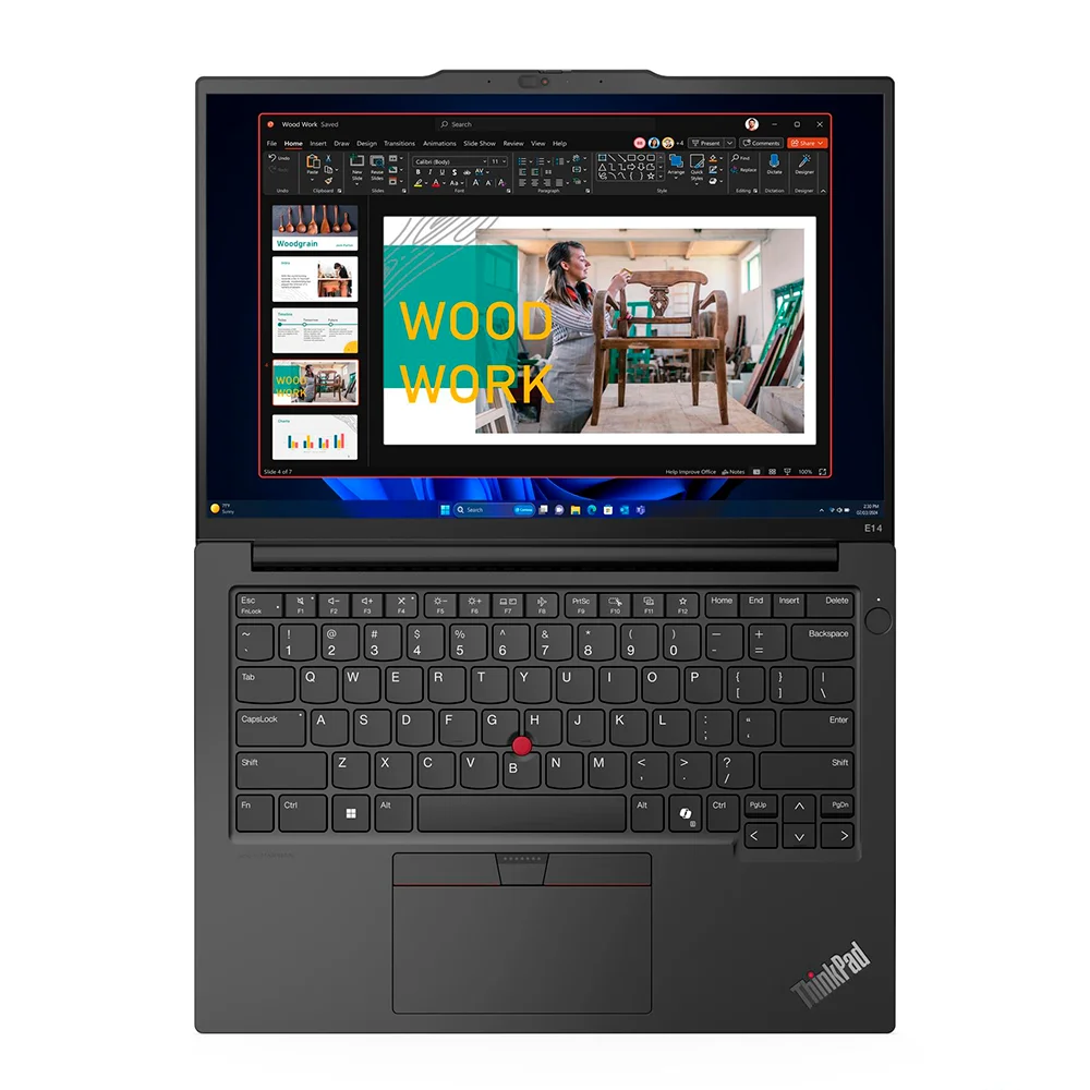 Laptop Lenovo ThinkPad E14 Gen 6 (21M8001HLM) | Core Ultra 5 125U | 16GB DDR5 | 512GB SSD | Gráficos Intel | 14″ WUXGA | Windows 11 Pro