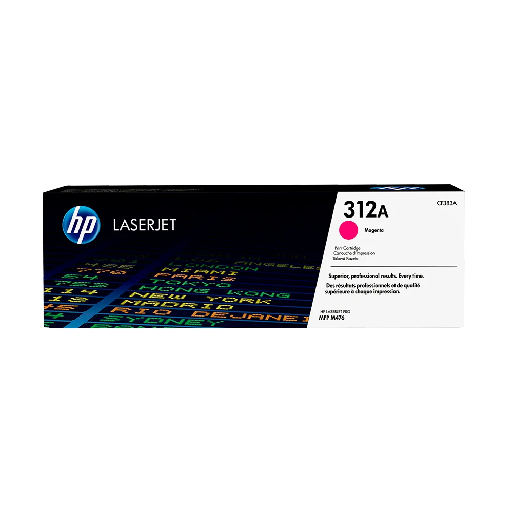 Tóner HP 312A Magenta Original CF383A para HP LaserJet