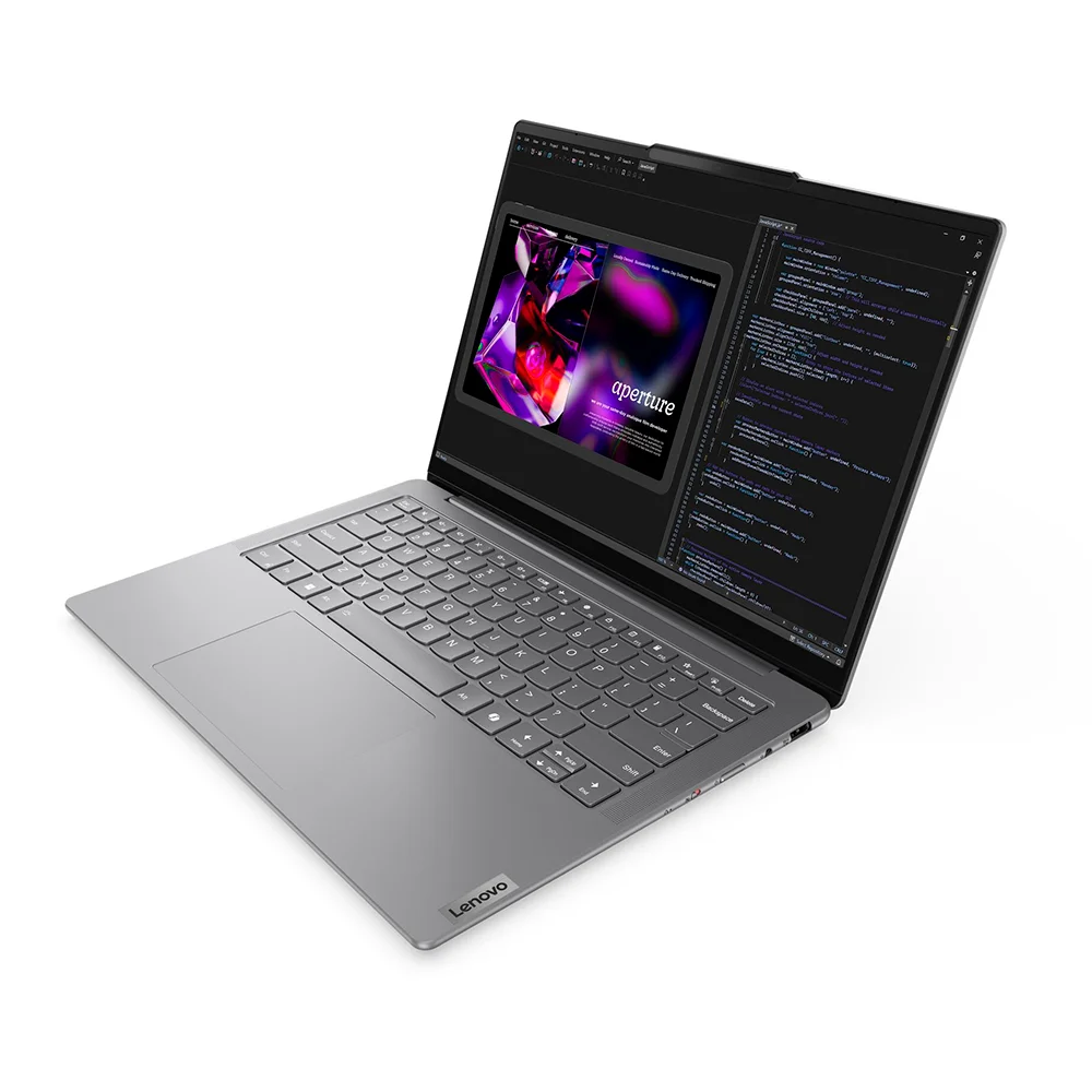Laptop Lenovo Yoga Slim 7 14IMH9 (83CV0023LM) | Core Ultra 5 125H | 16GB DDR5 | 512GB SSD | Gráficos Intel Arc | 14″ OLED WUXGA | Windows 11 Home