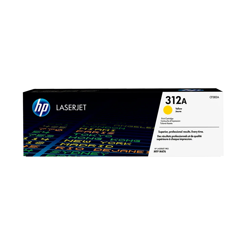 Tóner HP 312A Amarillo Original CF382A para HP LaserJet