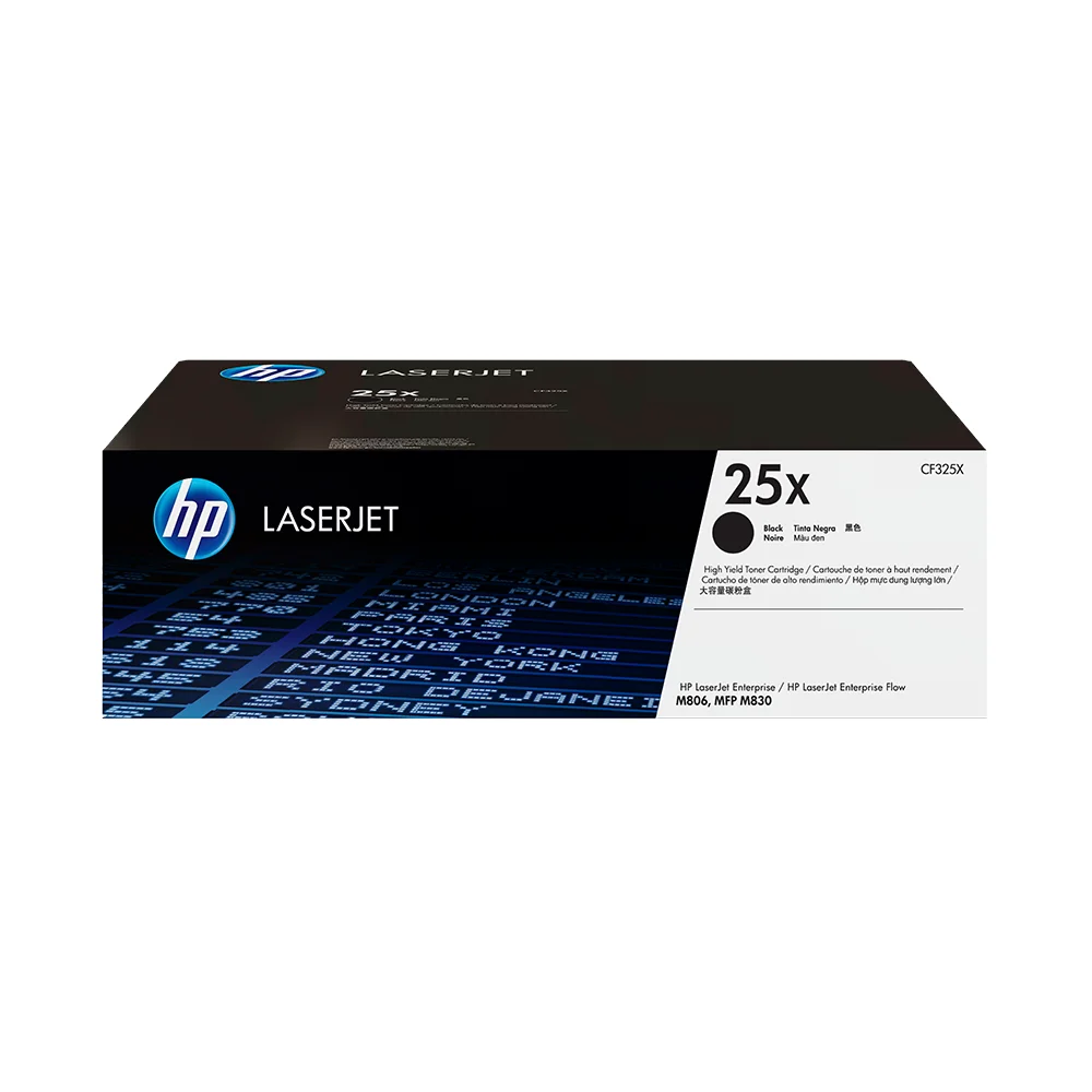 Tóner HP 25X Negro Original CF325X para HP LaserJet