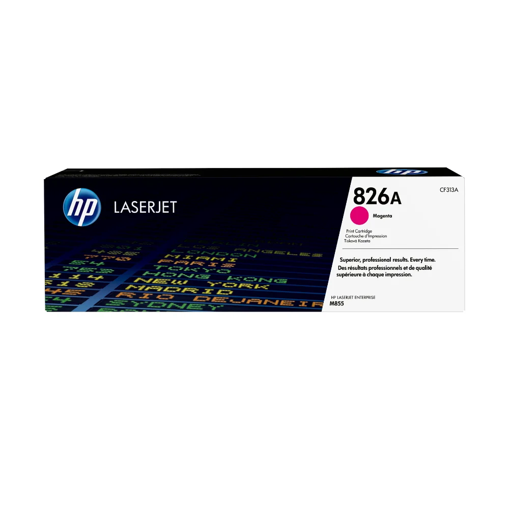 Tóner HP 826A Magenta Original CF313A para HP LaserJet