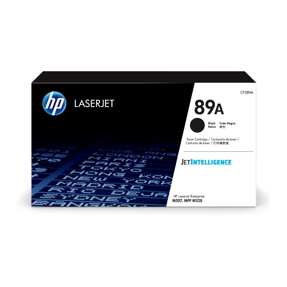 Tóner HP 89A Negro Original CF289A para HP LaserJet