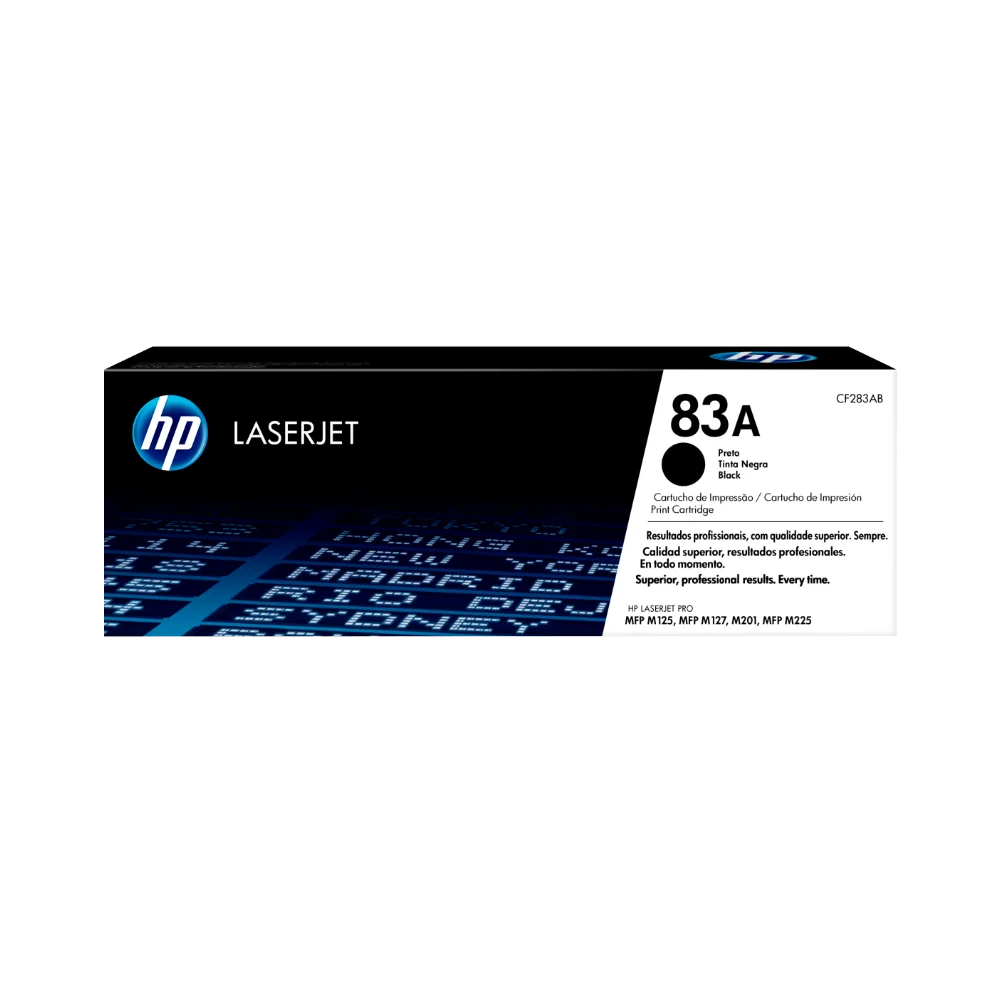 Tóner HP 83A Negro Original CF283A para HP LaserJet