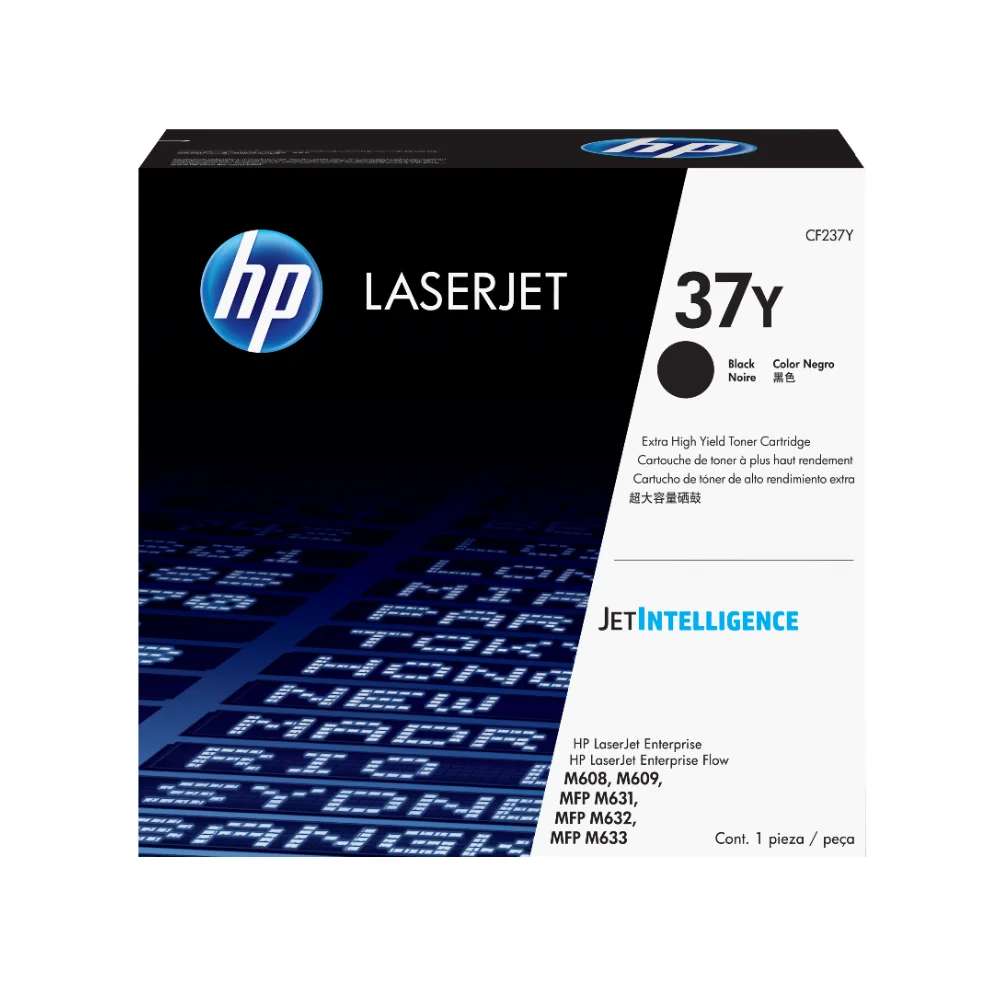 Tóner HP 37Y Negro Original CF237Y para HP LaserJet