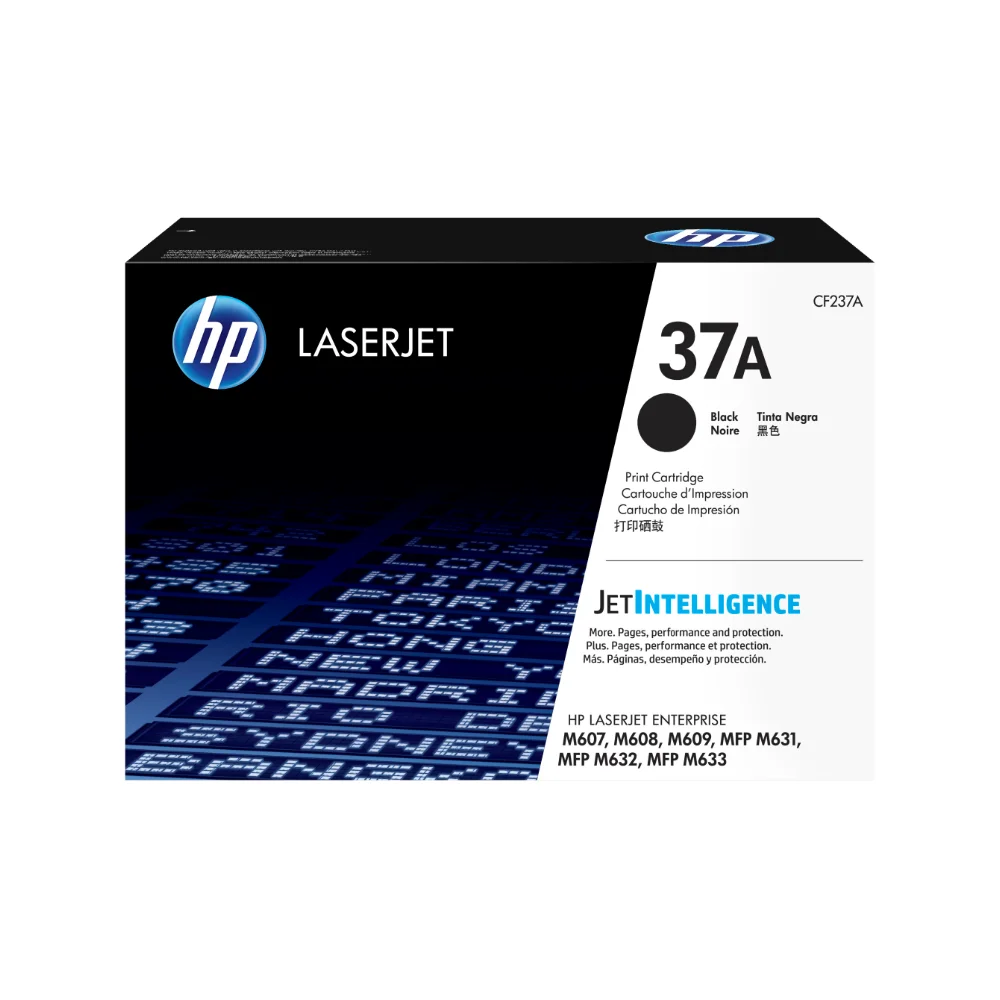 Tóner HP 37A Negro Original CF237A para HP LaserJet
