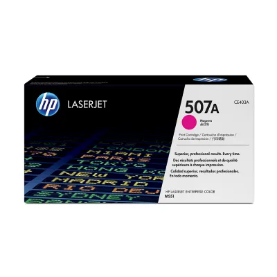 Tóner HP 507A Magenta Original CE403A para HP LaserJet