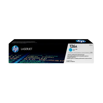 Tóner HP 126A Cian Original CE311A para HP LaserJet