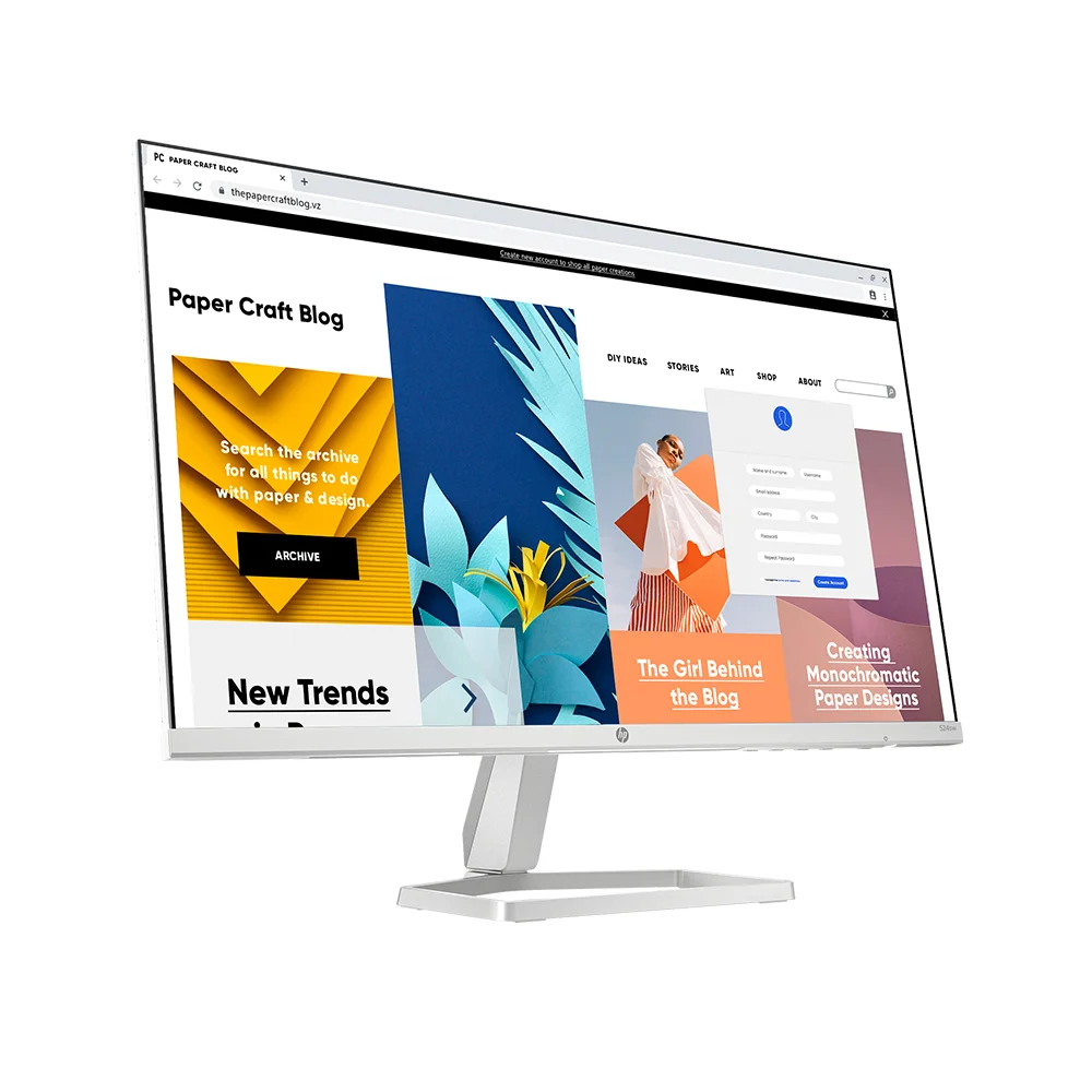 Monitor HP Series 5 524sw (94C21AA) | 23.8" FHD (1920×1080) IPS | 100Hz | HDMI + DP