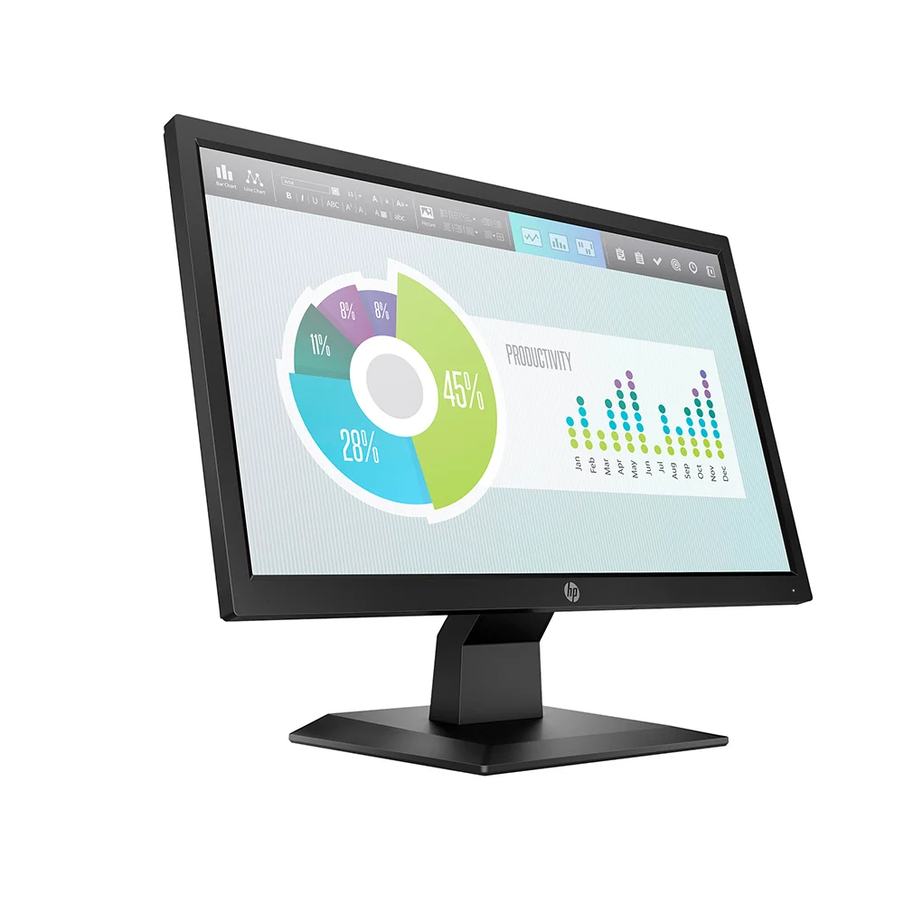 Monitor HP P204v (5RD66AA) | 19.5" HD+ (1600×900) TN | VGA + HDMI