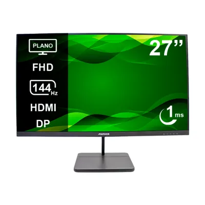 Monitor Advance (ADV-2755S) | 27" FHD (1920×1080) IPS | 144Hz | 1ms | HDMI + DP + Audio Out