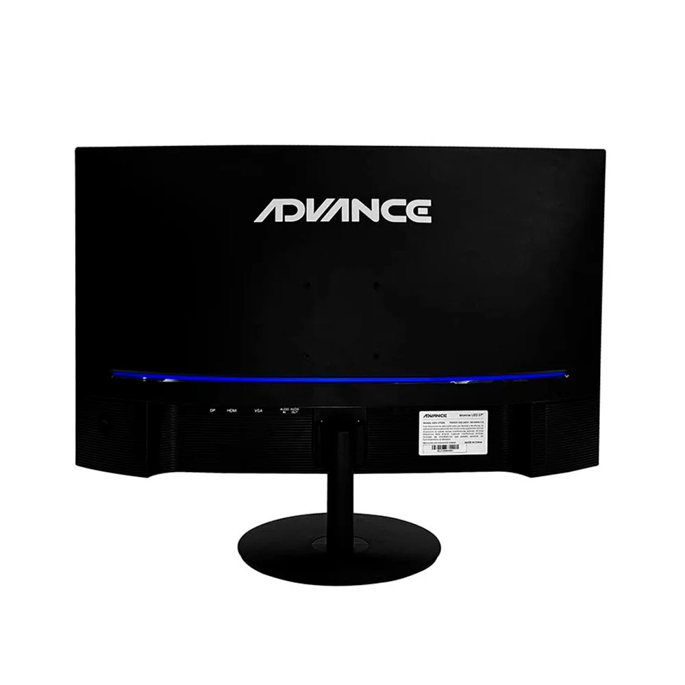 Monitor Advance (ADV-2751S) | 27" FHD (1920×1080) VA Curvo | 100Hz | 1ms | HDMI + DP