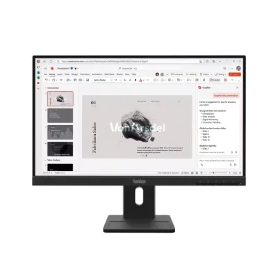 Monitor Profesional Lenovo ThinkVision E22-40 21.5" FHD 1920x1080 IPS Ergonómico