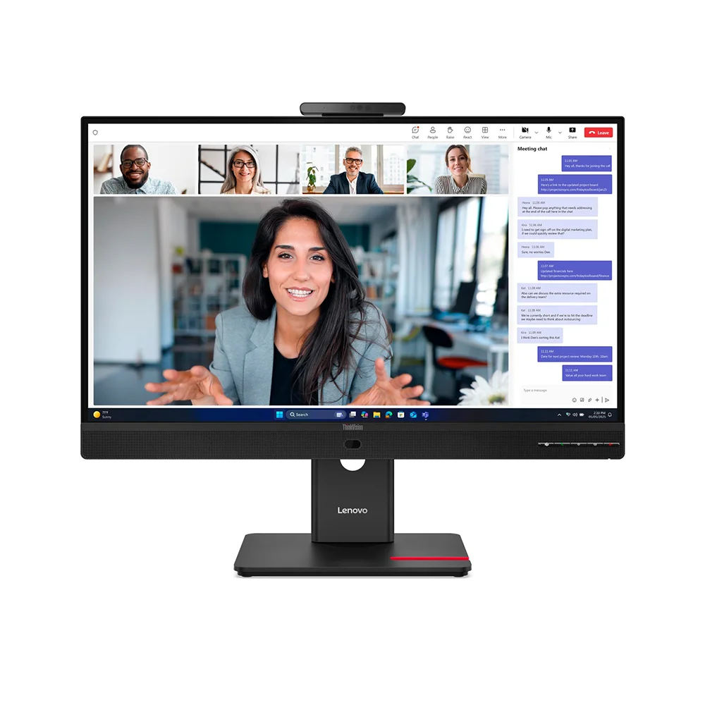 Monitor Lenovo ThinkVision T27QD-4v (64B8UAR1LA) | 27" QHD (2560×1440) IPS | 48-120 Hz | HDMI + DP + USB-C