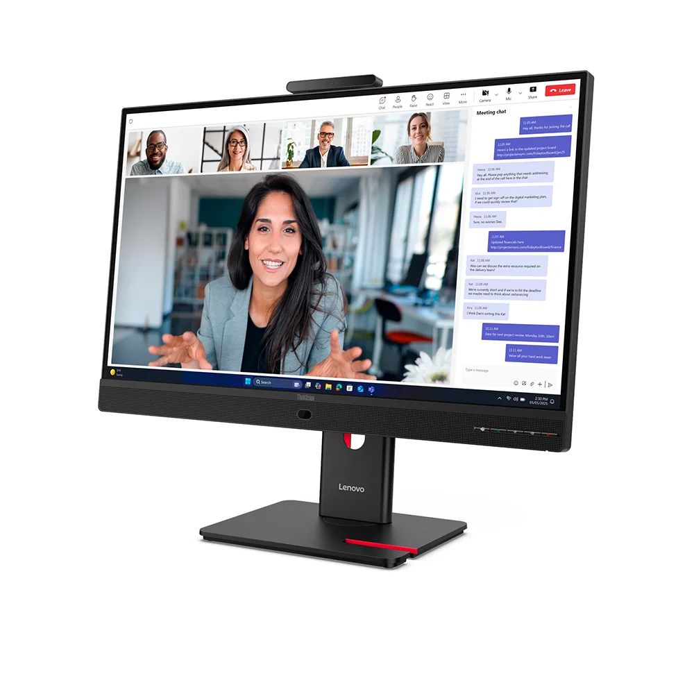 Monitor Lenovo ThinkVision T27QD-4v (64B8UAR1LA) | 27" QHD (2560×1440) IPS | 48-120 Hz | HDMI + DP + USB-C