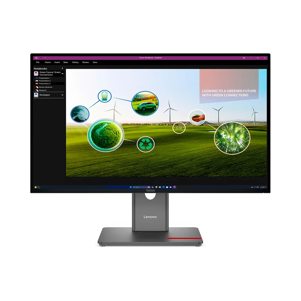 Monitor Lenovo ThinkVision P27Q-40 (64A7GAR6LA) | 27" QHD (2560×1440) IPS | 48-120 Hz | HDMI + DP + USB-C