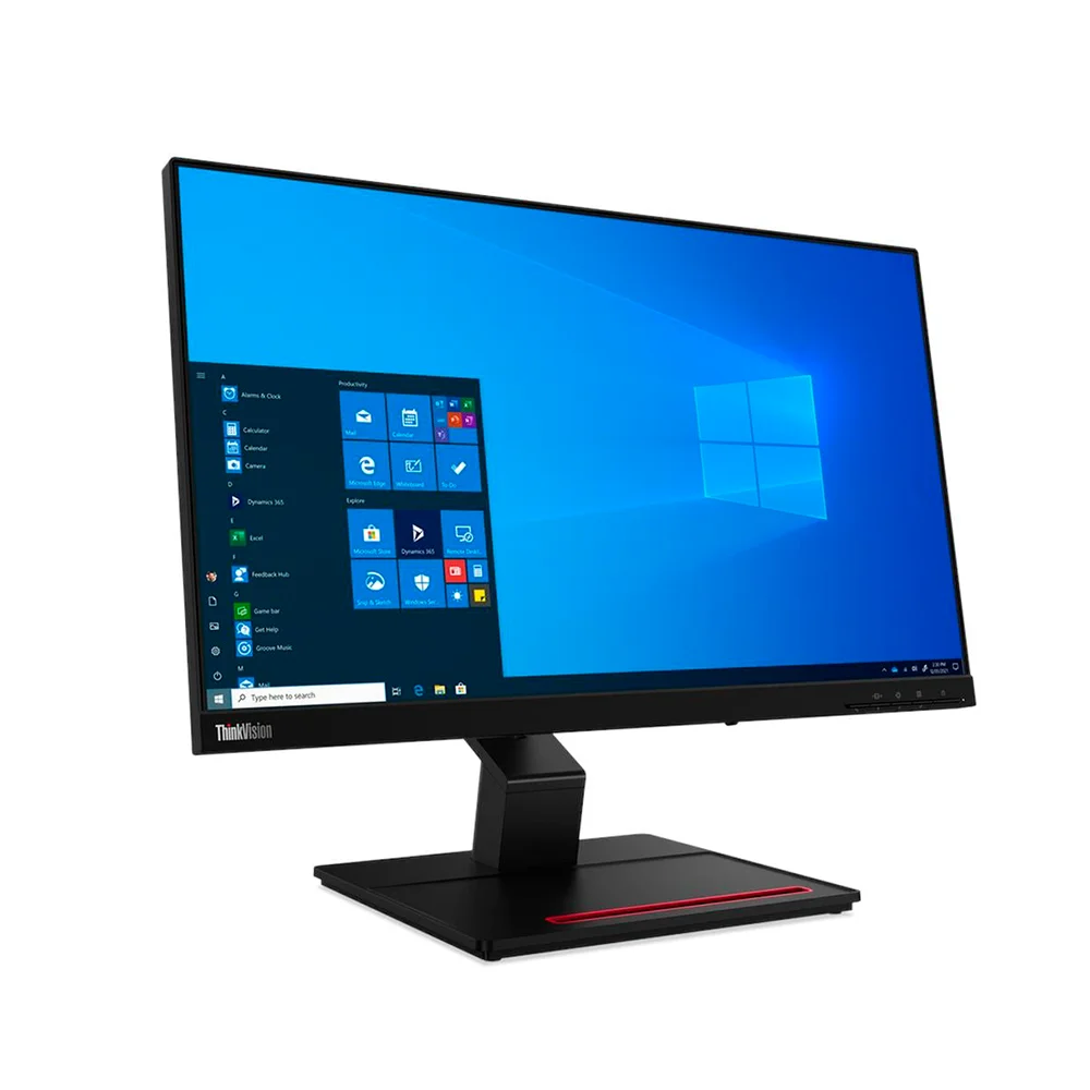 Monitor Lenovo ThinkVision T24t-20 (62C5GAR1LA) | 23.8" FHD (1920×1080) IPS | 60 Hz | HDMI + DP | Táctil
