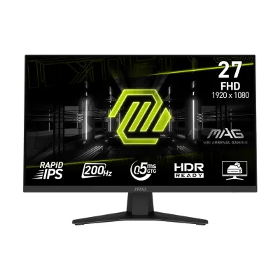 Monitor MSI MAG (MAG 274F) | 27" FHD (1920×1080) Rapid IPS | 200 Hz | 0.5 ms GtG | HDMI + DP