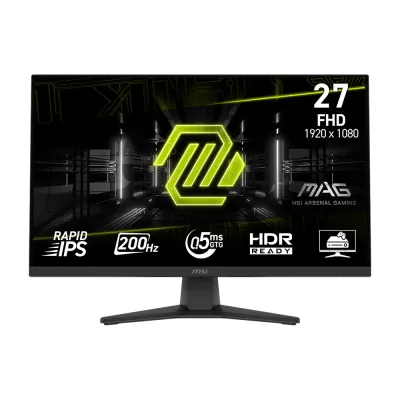 Monitor MSI MAG (MAG 272F) | 27" FHD (1920×1080) Rapid IPS | 200 Hz | 0.5 ms GtG | HDMI + DP