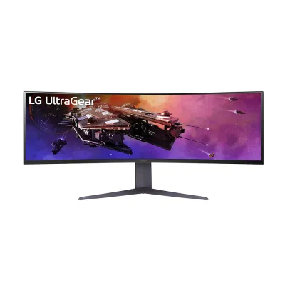 Monitor LG UltraGear (45GR75DC-B) | 44.5" DQHD (5120×1440) IPS | 200 Hz | HDMI 2.1 + DP
