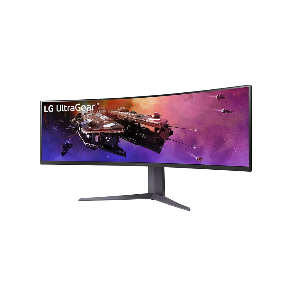 Monitor LG UltraGear (45GR75DC-B) | 44.5" DQHD (5120×1440) IPS | 200 Hz | HDMI 2.1 + DP