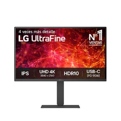 Monitor LG (27U730A-B) | 27" 4K (3840×2160) IPS | USB-C 90 W + HDMI + DP