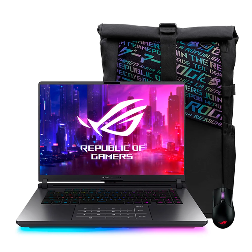 Laptop ASUS ROG Strix G16 (G615LP-RV019W) | Core Ultra 9-275HX | 16GB DDR5 | 1TB SSD | RTX 5070 8GB | 16″ WUXGA 165Hz