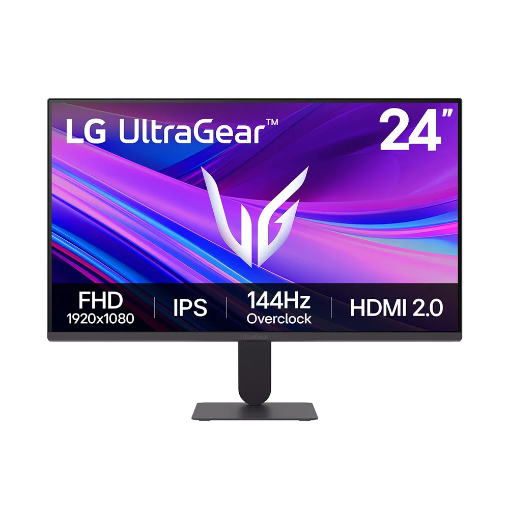 Monitor LG UltraGear (24G411A-B) | 24" FHD (1920×1080) IPS | 144 Hz OC | HDMI + DP