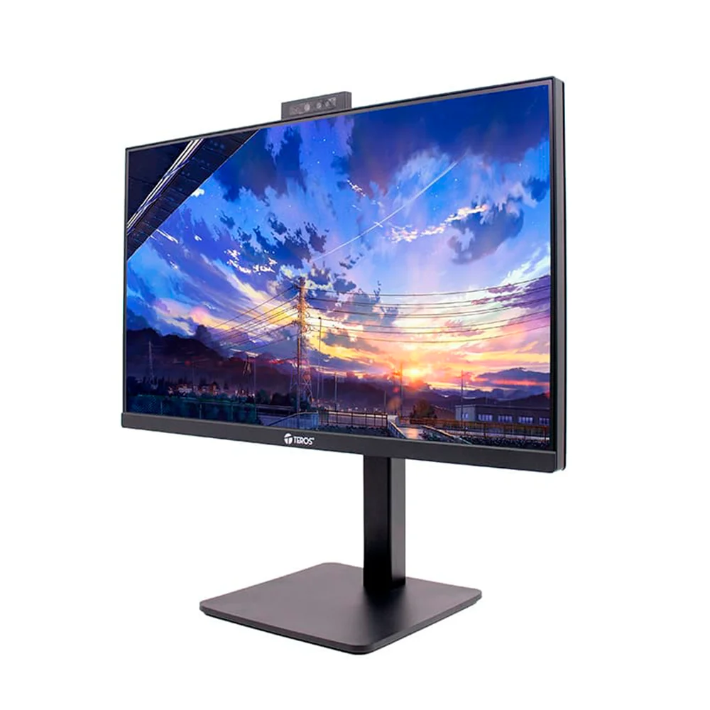 Monitor Teros (TE-2416CS) | 23.8" QHD (2560×1440) IPS | 100 Hz | HDMI + DP | Webcam + Parlantes