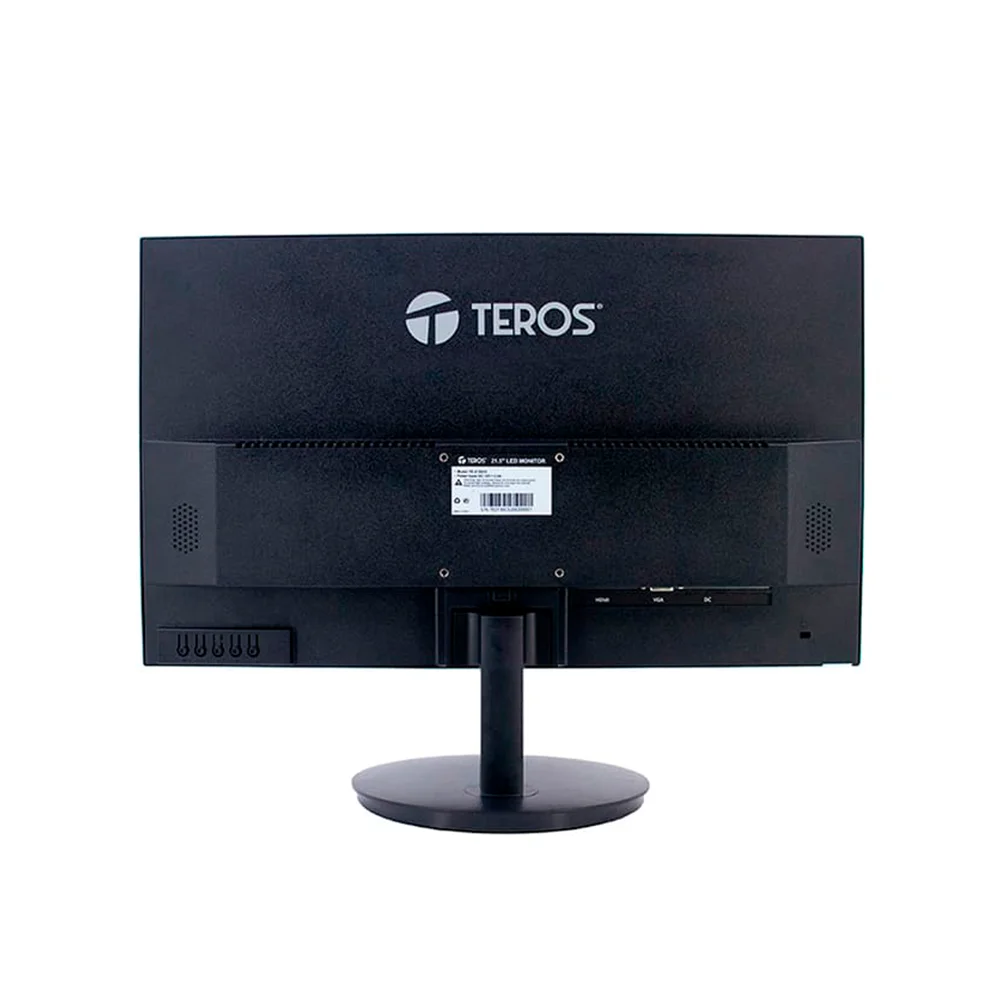 Monitor Teros (TE-2130CS) | 21.5" FHD (1920×1080) IPS Curvo | 100 Hz | HDMI + DP + VGA