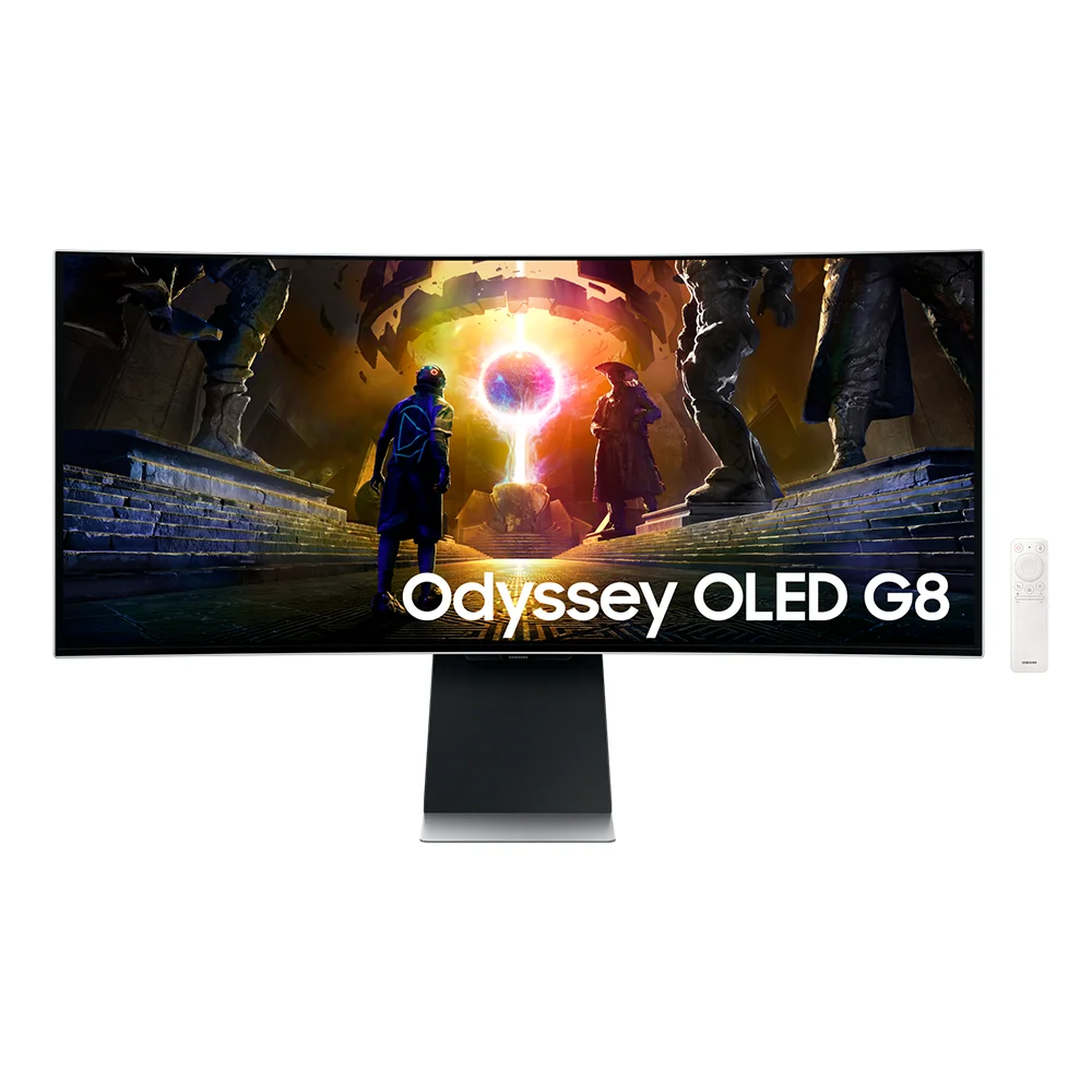 Monitor Samsung Odyssey OLED G8 (LS34DG850SLXPE) | 34" WQHD (3440×1440) QD-OLED | 175 Hz | HDMI 2.1 + DP