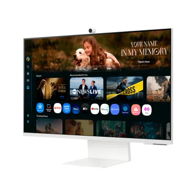 Monitor Samsung Smart M8 (LS32FM801ULXPE) | 32" 4K UHD (3840×2160) IPS | HDMI + USB-C | Smart TV