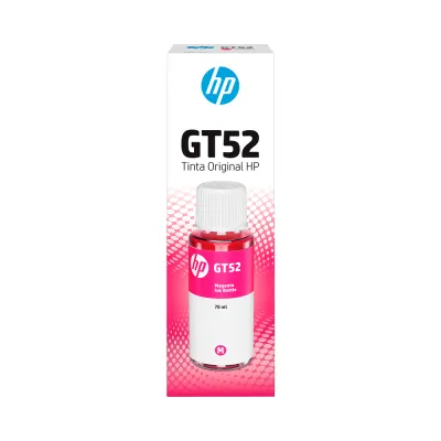 Botella de tinta original HP GT52 magenta de 70 ml (M0H55AL)