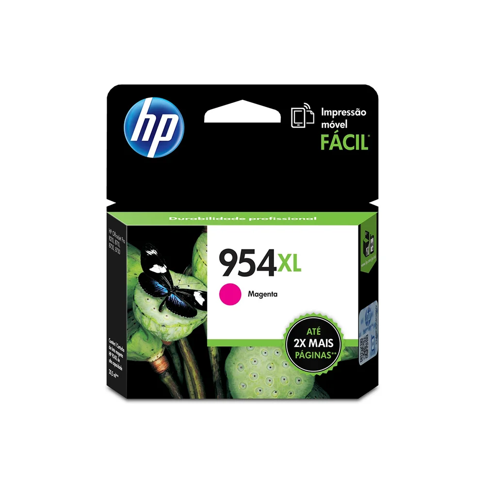 Cartucho de tinta original HP 954XL magenta (L0S65AL) | 20,5 ml