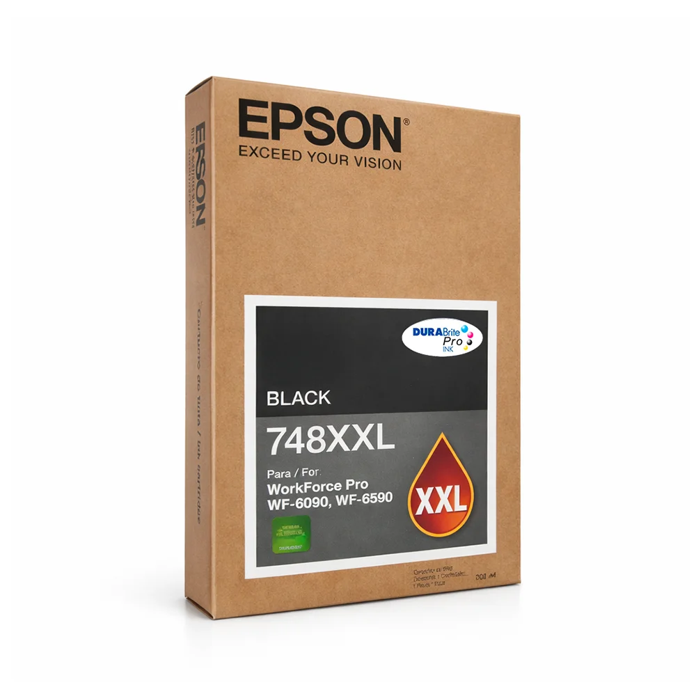 Cartucho de tinta Epson T748XXL Negro (T748XXL120-AL)
