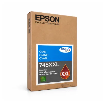 Cartucho de tinta Epson T748XXL Cian (T748XXL220-AL)
