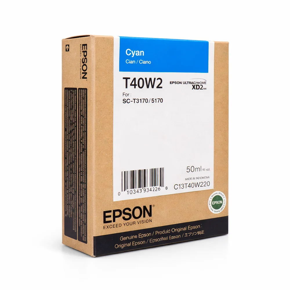 Cartucho de tinta Epson T40W Cian SureColor T3170 (T40W220)