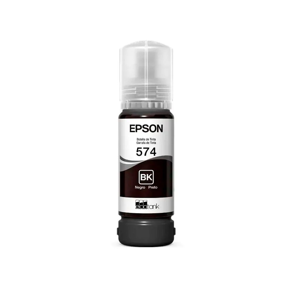 Botella de tinta Epson T574 Negro EcoTank L8050 (T574120-AL)