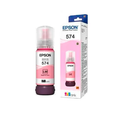 Botella de tinta Epson T574 Magenta Claro EcoTank L8050 (T574620-AL)