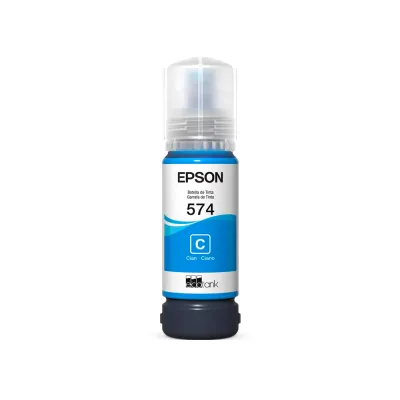 Botella de tinta Epson T574 Cian EcoTank L8050 (T574220-AL)