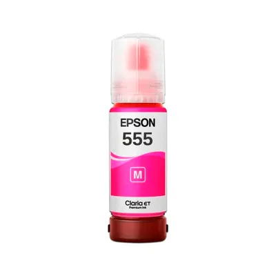 Botella de tinta Epson T555 Magenta EcoTank L8160 (T555320-AL)
