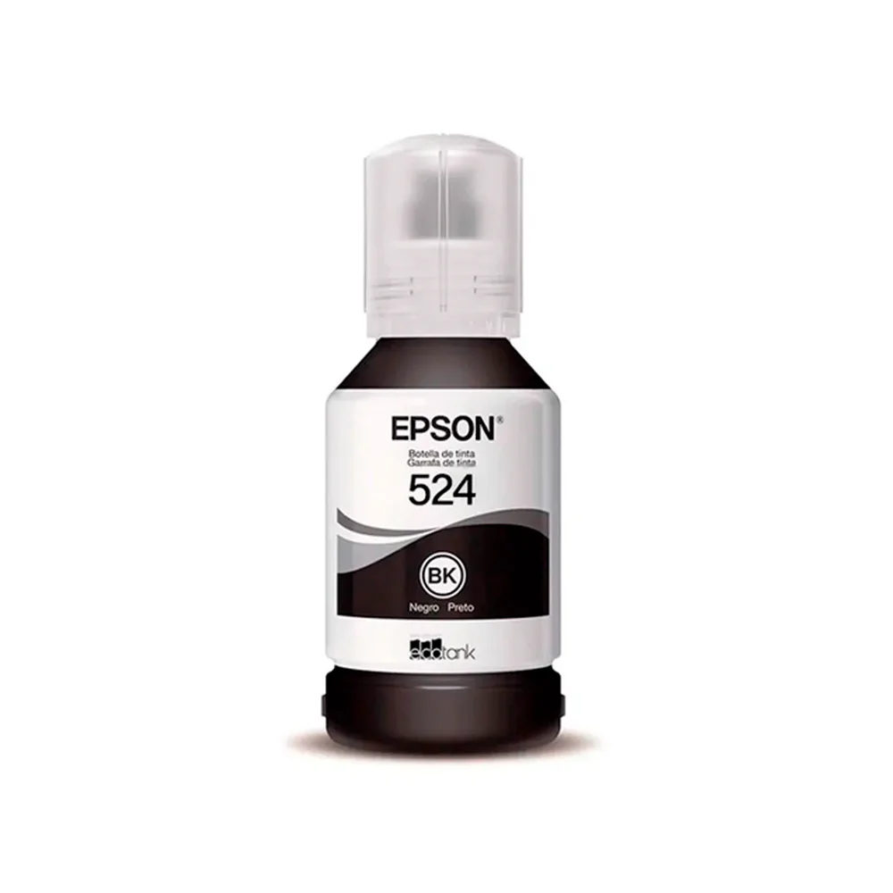 Botella de tinta Epson T524 Negro (T524120-AL)