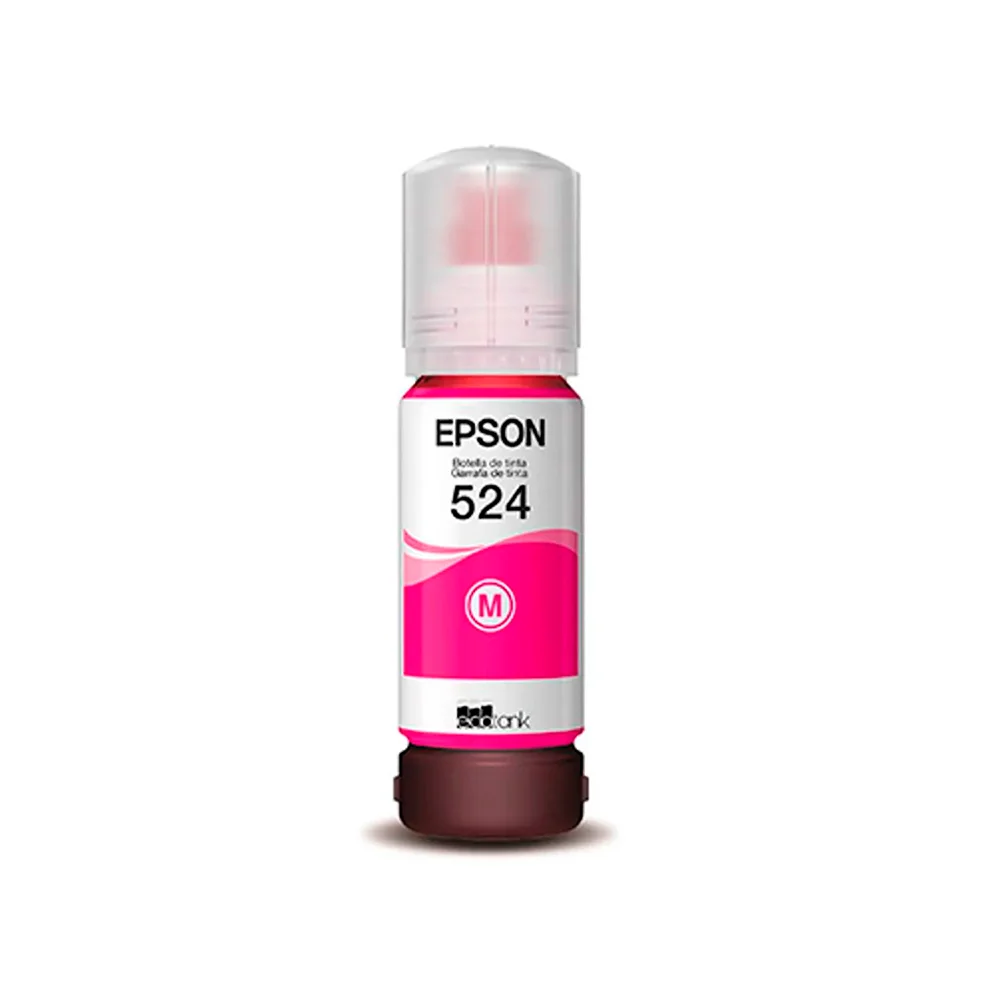 Botella de tinta Epson T524 Magenta (T524320-AL)