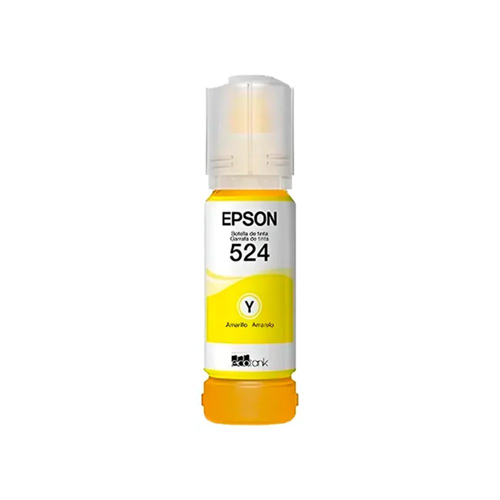 Botella de tinta Epson T524 Amarillo (T524420-AL)