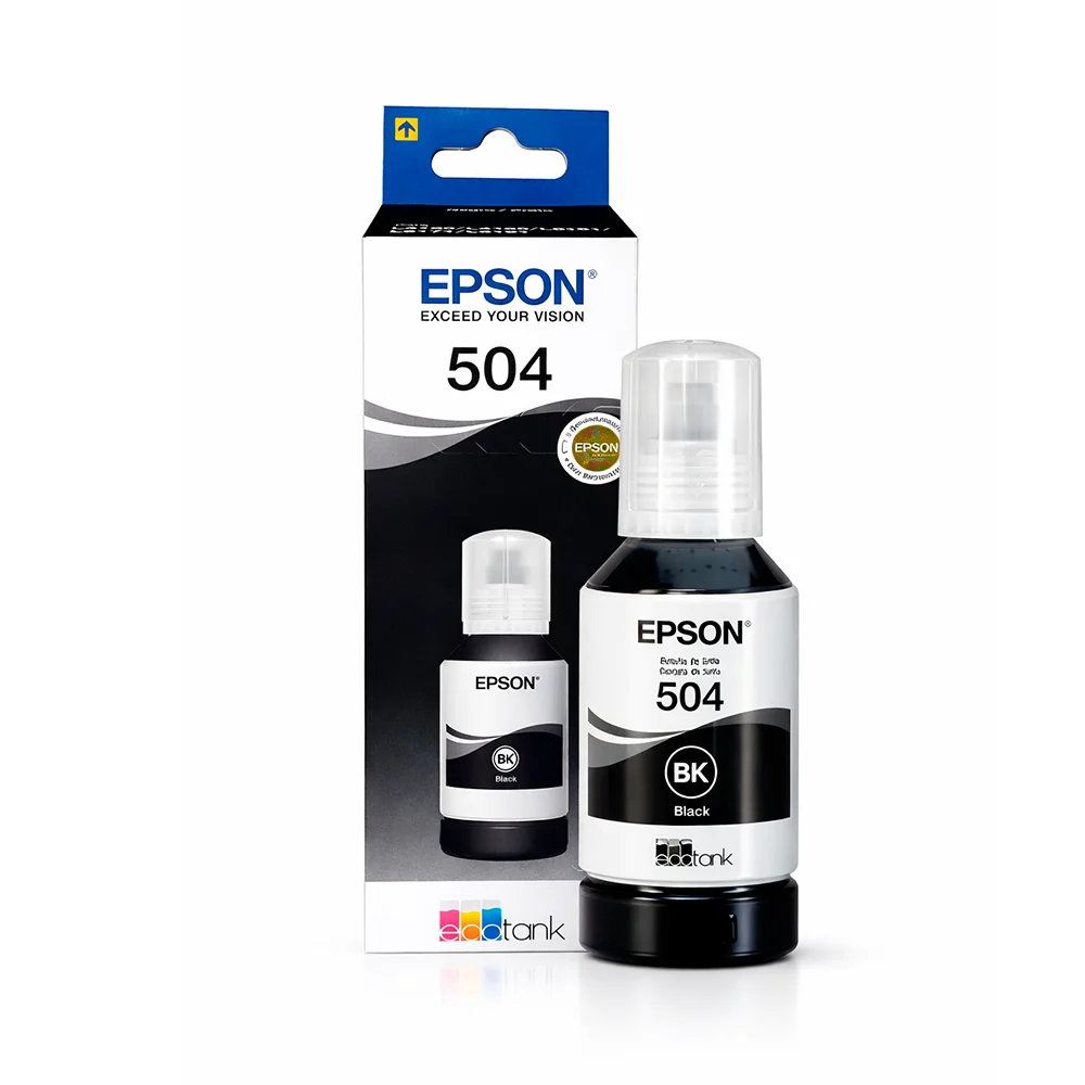 Botella de tinta Epson T504 Negro (T504120-AL)