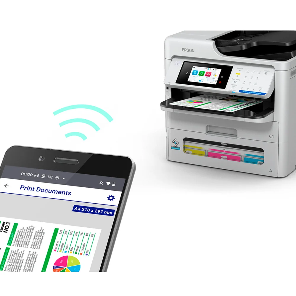 Impresora multifuncional Epson WorkForce Pro EM-C800 - C11CK19301