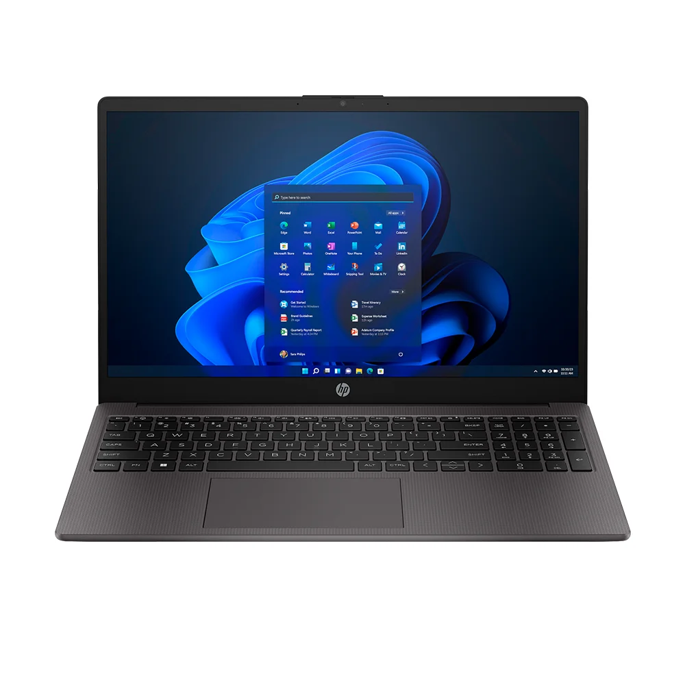 Laptop HP 250 G10 (9S8U5LA) | Intel Core i7-1355U | 8GB DDR4 | 512GB SSD | Intel Iris Xe | 15.6" HD SVA | FreeDOS