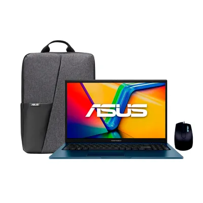 Laptop ASUS VivoBook 15 15.6" FHD IPS Táctil, Core 5-120U, 16GB DDR5, 512GB SSD - X1504VA-E84630