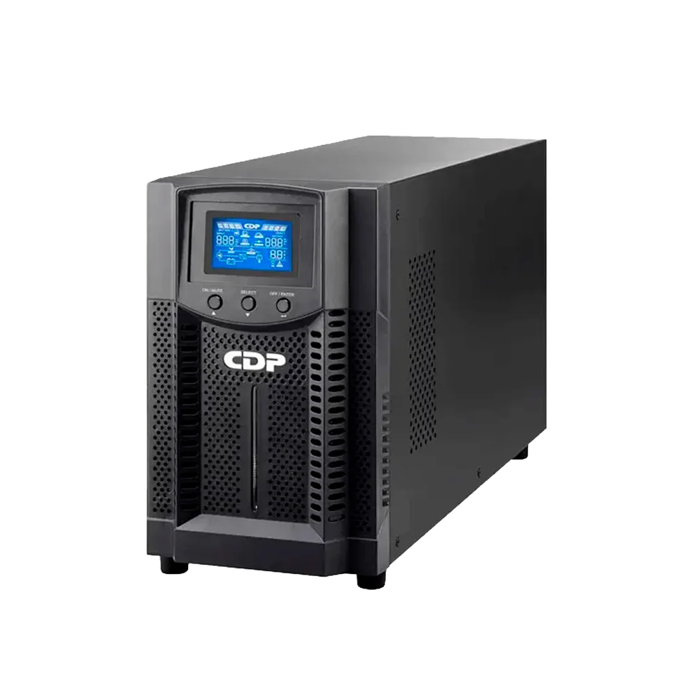UPS Online CDP UPO11-1i – 1000VA / 900W Doble Conversión | Display LCD Slot SNMP Transferencia 0ms