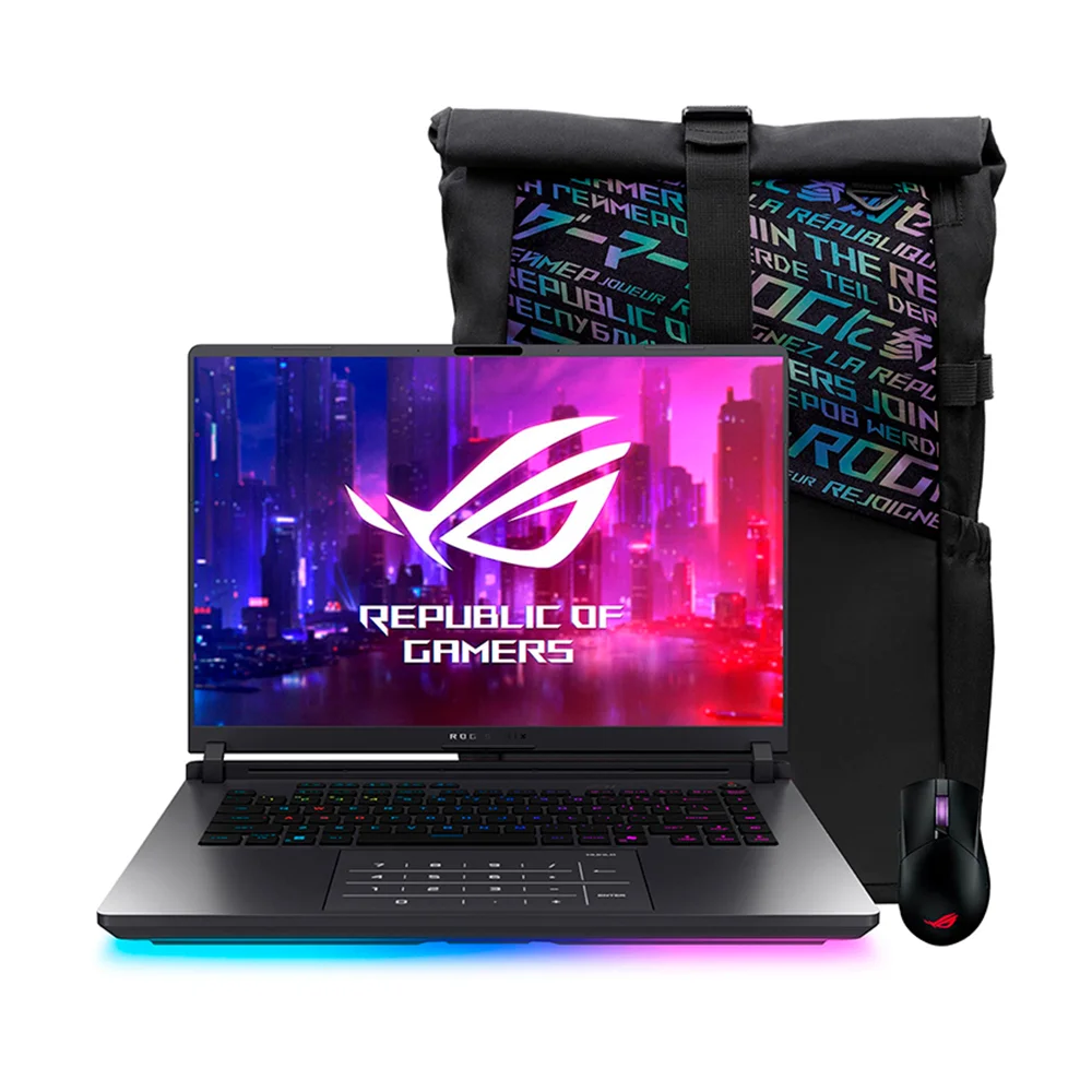 Laptop Gaming ASUS ROG Strix G16 16" WUXGA IPS, Core i9-14900HX, 16GB DDR5, 1TB SSD, RTX 5060 8GB - G615JMR-RV017W